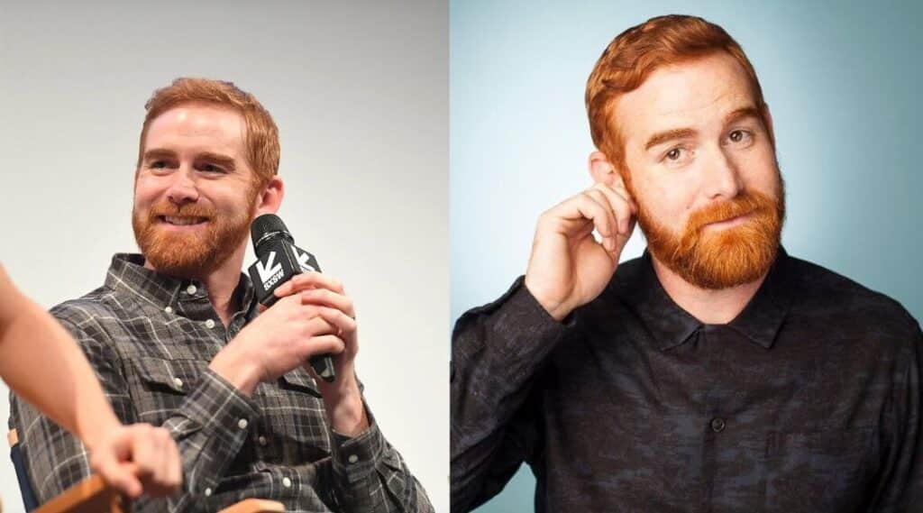 Andrew Santino Mom and sister