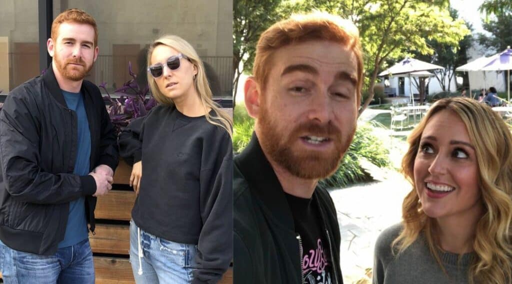 Andrew Santino wife, Jessica Michelle Singleton