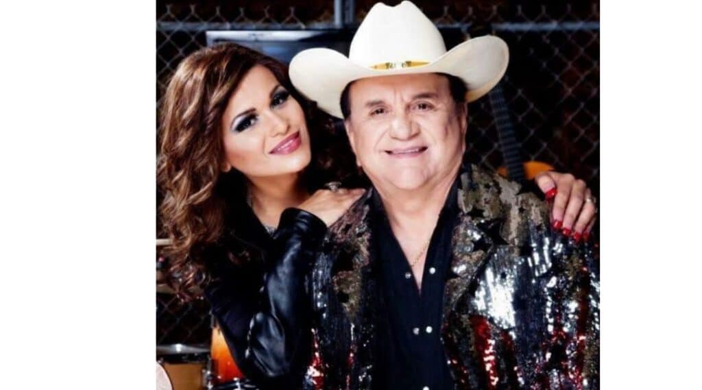 Johnny Canales with his wife, Nora Canales, co-hosting their revival TV show, 'El Nuevo Show de Johnny y Nora Canales.