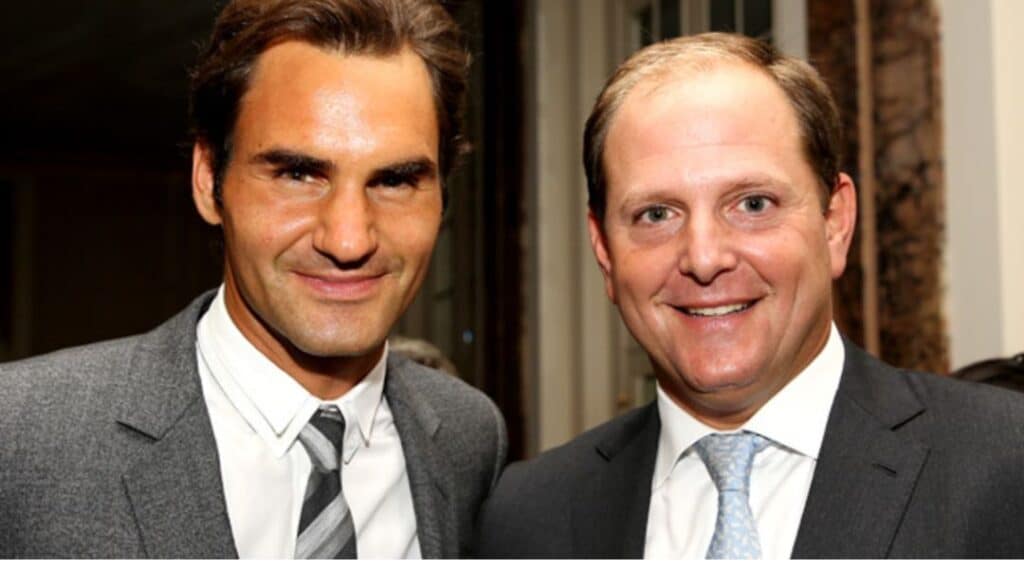 Tony Godsick  worked as Roger Federer’s manager