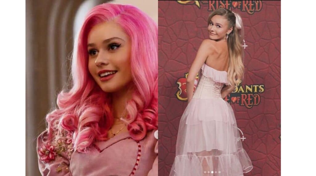 Ruby Rose Turner Posing for Descendants The Rise of Red